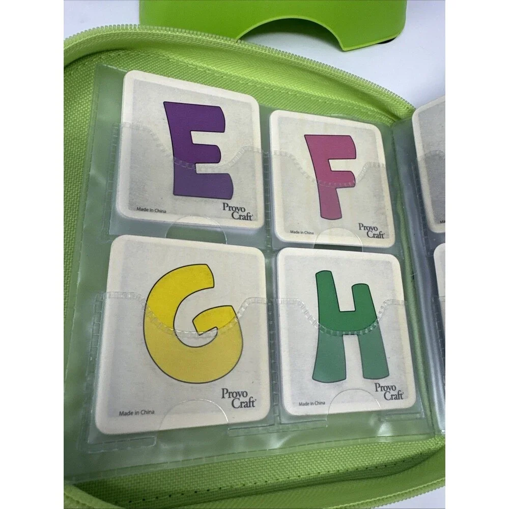 Sizzix full alphabet